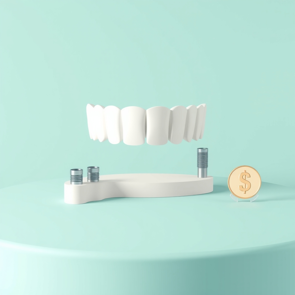 Illustration: All-on-4 Dental Implants: Full-Arch Tooth Replacement in Gurugram