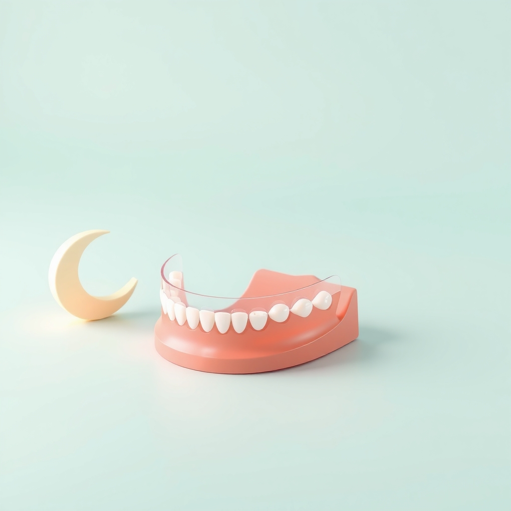 Illustration: Snoring and Sleep Apnea Treatment with Custom Oral Appliances in Gurugram