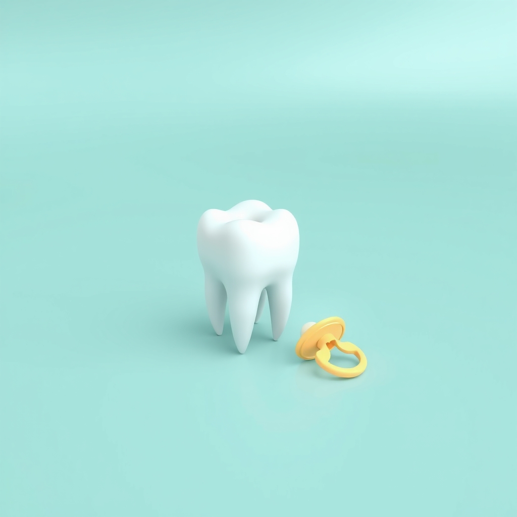 Illustration: How Thumb Sucking and Pacifier Use Affect Your Child's Teeth and Jaw